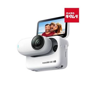 Insta360 GO 3S（128GB）ホワイト（CINSAATA-GO3S128W） ビデオカメラ 4K 小型 高画質 ウェアラブル 《納期約１−２週間》