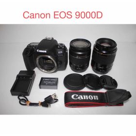 キヤノン(Canon)の☆人気☆キャノン Canon EOS 9000D 標準＆望遠ダブルレンズセット(デジタル一眼)