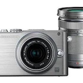 【中古】OLYMPUS ミラーレス一眼 PEN Lite E-PL3 ダブルズームキット シルバー E-PL3 DZKIT SLV