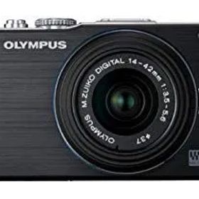 【中古】【非常に良い】OLYMPUS ミラーレス一眼 PEN Lite E-PL3 レンズキット ブラック E-PL3 LKIT BLK g6bh9ry