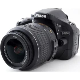 ニコン デジタル一眼 Nikon D5200 レンズキット ブラック 中古 新品SDカード付き 届いてすぐに使える 動画撮影 手振れ補正 長期保証