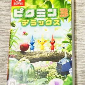 任天堂スイッチソフトピクミン3デラックスレディースメンズ⭐️探索冒険（動作確認⭕️）