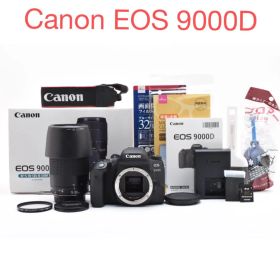 デジタル一眼レフカメラCanon EOS 9000D標準&望遠ダブルレンズセット