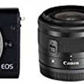 【中古】(非常に良い)Canon ミラーレス一眼カメラ EOS M100 ダブルレンズキット ブラック EOSM100BK-WLK