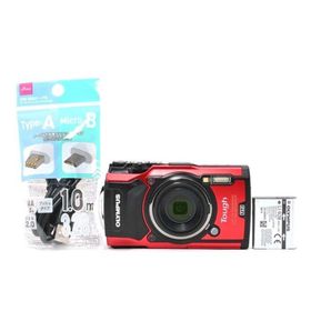 ＜良品＞ OLYMPUS Tough TG-5 レッド｜防水・耐衝撃コンデジ(コンパクトデジタルカメラ)