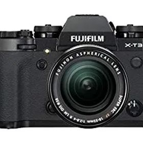 【中古】 FUJIFILM 富士フイルム ミラーレス一眼カメラ X-T3レンズキット ブラック X-T3LK-B