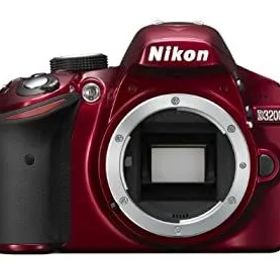 【中古】 Nikon ニコン デジタル一眼レフカメラ D3200 ボディー レッド D3200RD