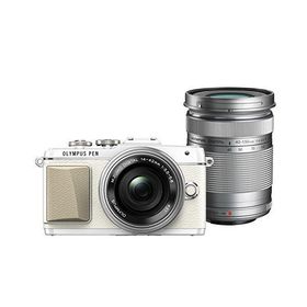 中古 1年保証 美品 OLYMPUS PEN Lite E-PL7 EZダブルズームキット ホワイト