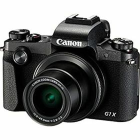 【中古】Canon コンパクトデジタルカメラ PowerShot G1 X Mark III ブラック APS-Cセンサー/F2.8レンズ/EVF内蔵 PSG1XMARKIII(コンパクトデジタルカメラ)