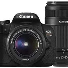 【中古】【非常に良い】Canon デジタル一眼レフカメラ EOS Kiss X6i ダブルズームキット EF-S18-55ｍｍ/EF-S55-250ｍｍ付属 KISSX6i-WKIT i8my1cf