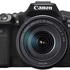 【中古】Canon デジタル一眼レフカメラ EOS 90D EF-S18-135 IS USM レンズキット EOS90D18135ISUSMLK