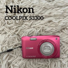 【✨美品✨】Nikon COOLPIX S3300 平成レトロ コンデジ ピンク