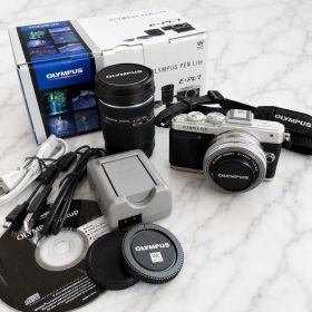 【美品】OLYMPUS PEN Lite E-PL7 動作確認済 レンズ2つ付き