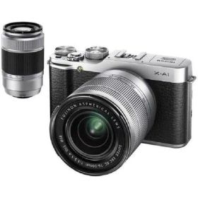 【中古】 フジフィルム 富士フイルム FUJIFILM X-A1ダブルズームレンズキット シルバー 当店保証30日間 人気 ミラーレス一眼 ミラーレス デジタルカメラ 中古
