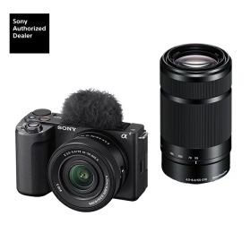 【予約商品】[新品]SONY ソニー VLOGCAM ZV-E10 II ダブルズームレンズキット ブラック ZV-E10M2X B※入荷次第お届け予定