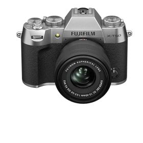 【中古】富士フイルム(FUJIFILM) ミラーレス一眼カメラ X-T50 レンズキット(XF15-45) シルバー F X-T50LK-1545-S
