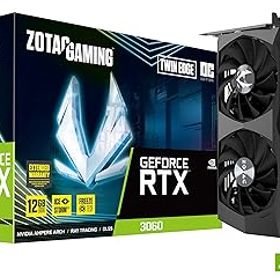 【中古】【39shop】ZOTAC★GAMING GeForce RTX 3060 Twin Edge OC グラフィックスカード 12GB GDDR6（良い）