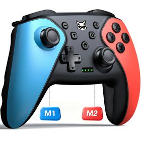 【P5倍＋8%クーポン】Switch/Switch2 コントローラー プロコン 背面ボタン スイッチ2 コントローラー進化版 プロコントローラー Switch2 Pro コントローラー ワンタッチ起動 1000mAh 連射 3段階振動 人間工学グリップ プレゼント switch/PC/switch2/有機el対応 日本語説明