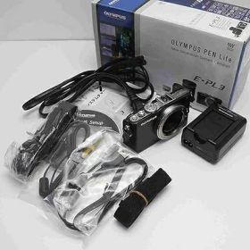 【中古】 OLYMPUS ミラーレス一眼 PEN Lite E-PL3 ボディ ブラック E-PL3 BODY BLK