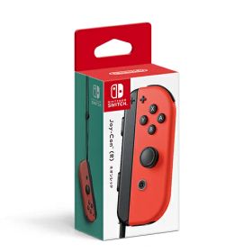 [ニンテンドースイッチ 周辺機器] 任天堂純正 Joy-Con(R) ネオンレッド [HAC-A-JRPAA]