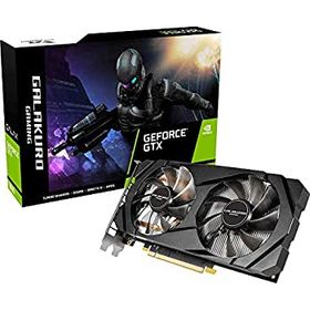【中古】【39shop】【未使用】玄人志向★NVIDIA GeForce GTX 1660 搭載 グラフィックボード 6GB デュアルファン GALAKURO GAMINGシリーズ GG-GTX1660-E6GB/DF(新古品)