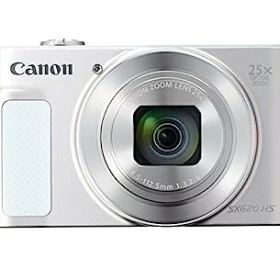 【中古】Canon コンパクトデジタルカメラ PowerShot SX620 HS ホワイト 光学25倍ズーム/Wi-Fi対応 PSSX620HSWH