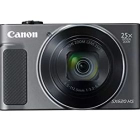【中古】Canon キヤノン コンパクトデジタルカメラ PowerShot SX620HS ブラック 光学25倍ズーム PSSX620HS(BK)