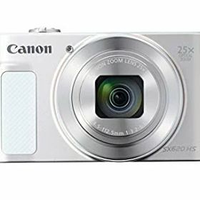 【中古】【非常に良い】Canon コンパクトデジタルカメラ Power Shot SX620HS ホワイト 光学25倍ズーム PSSX620HS(WH)