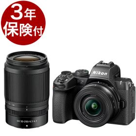 [3年保険付]ニコン Z50II ダブルズームキット Z50II Body + NIKKOR Z DX 16-50mm f/3.5-6.3 VR + NIKKOR Z DX 50-250mm f/4.5-6.3 VR [02P04Jul15]