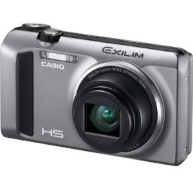 【中古】CASIO EXILIM デジタルカメラ ハイスピード 1610万画素 広角24mm 光学12.5倍ズーム シルバーEX-ZR400SR