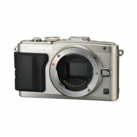 【中古】【1年保証】【美品】OLYMPUS PEN Lite E-PL6 ボディ シルバー