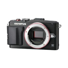 【中古】【1年保証】【美品】OLYMPUS PEN Lite E-PL6 ボディ ブラック