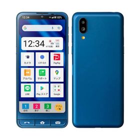 シンプルスマホ6 A201SH[64GB] SoftBank インディゴブルー【安…