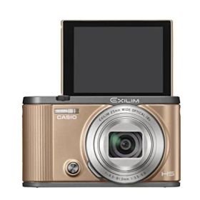 CASIO デジタルカメラ EXILIM EX-ZR1700GD 自分撮りチルト液晶 オートトランスファー機能 Wi-Fi/Bluetooth搭載 ゴールド(中古品)