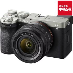 ソニー α7C II ズームレンズキット シルバー [ILCE-7CM2L S] SONY アルファ フルサイズ ミラーレス一眼 4K