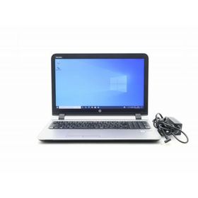 hp ProBook 450 G3 Core i3-6100U 2.3GHz 4GB 128GB(SSD) DVD-ROM 15.6インチ非光沢パネル FWXGA 1366x768ドット Windows10 Pro 64bit