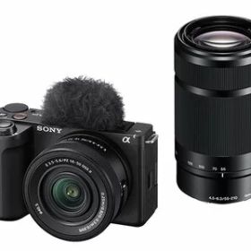 SONY VLOGCAM ZV-E10 II ダブルズームレンズキット ブラック ZV-E10M2X/B
