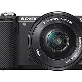 【中古】【39shop】SONY★ミラーレス一眼 α5000 パワーズームレンズキット ブラック ILCE-5000L-B(非常に良い)