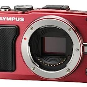 【中古】OLYMPUS ミラーレス一眼 PEN Lite E-PL6 ボディ レッド E-PL6 BODY RED