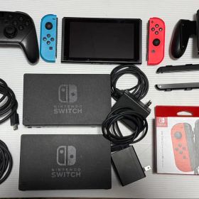Nintendo Switch本体＋新品Joy-Con＋プロコン＋ソフト3本