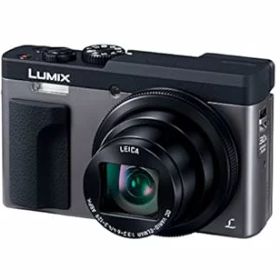 【中古】【39shop】パナソニック★コンパクトデジタルカメラ ルミックス TZ90 光学30倍 4K動画記録 シルバー DC-TZ90-S（非常に良い）