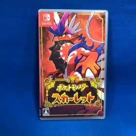 Nintendo switch ソフト ポケットモンスター スカーレット [jgg]