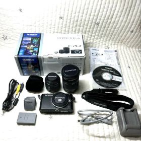 OLYMPUS PEN Lite E-PL3 ミラーレス一眼 ダブルズームキット