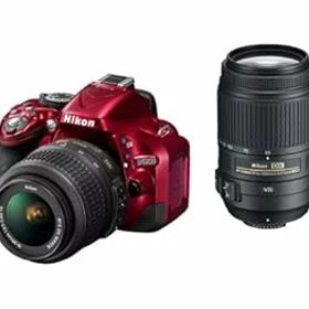 【中古】【39shop】Nikon★デジタル一眼レフカメラ D5200 ダブルズームキット AF-S DX NIKKOR 18-55mm f/3.5-5.6G VR/ AF-S DX NIKKOR 55-300mm f/4.5-5.6G ED VR レ(非常に良い)