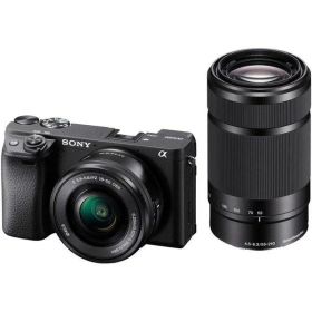 【中古】ソニー SONY ミラーレス一眼 α6400 ダブルズームレンズキット ブラック ILCE-6400Y B当店保証30日間 人気モデル 高画質 売れ筋