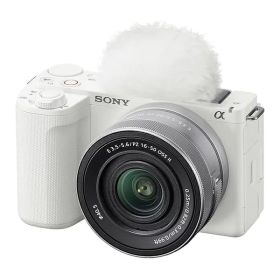 【中古】【1年保証】【美品】SONY VLOGCAM ZV-E10 II パワーズームレンズキット (PZ 16-50mm II) ホワイト [ZV-E10M2K W]