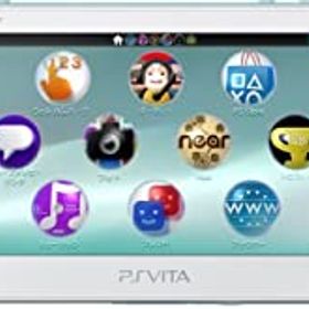 【中古】PlayStation Vita Wi-Fiモデル ライトブルー/ホワイト (PCH-2000ZA14)（メーカー生産終了）