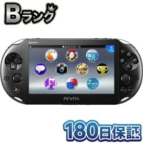 【中古】 整備済み品 SONY ソニー PlayStation Vita Wi-Fiモデル ブラック PCH-2000ZA11 本体 スティック調整交換済み 徹底除菌清掃済 高品質 送料無料 翌日配送 プレイステーション ヴィータ プレステ