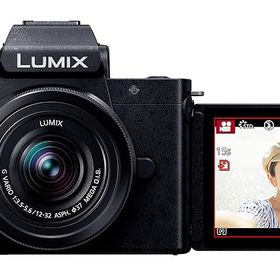 パナソニック Panasonic LUMIX G100 DC-G100K-K 標準ズームレンズキット ブラック ミラーレス一眼カメラ 有効2030万画素【新品】