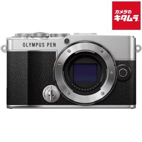 オリンパス PEN E-P7 ボディ シルバー OLYMPUS ミラーレス一眼 デジタル一眼 小型軽量 自撮り 《納期約1－2週間》